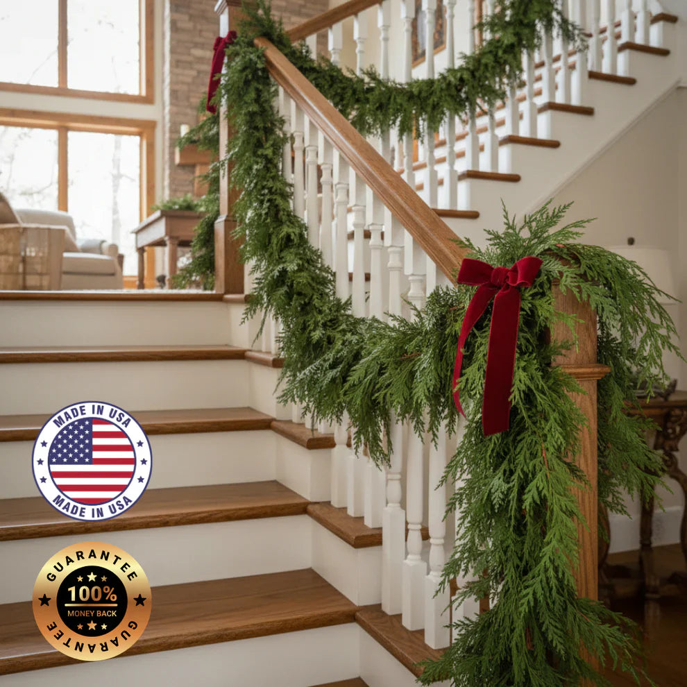 CedarHaven™ Faux Cedar Garlands
